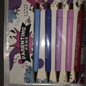 Parenting Pens 5-Piece Set - Multicolor